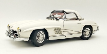 M284 Mercedes-Benz 300 SL (W198) Hardtop white 1:18